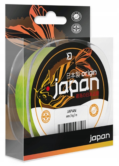 Żyłka wędkarska Delphin Japan Origin Fluo Żółta 200m 0,261mm