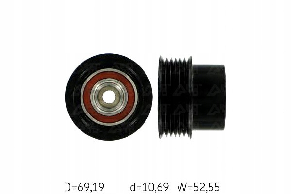 SPRZĘGŁO JEDNOKIERUNKOWE ALTERNATORA SKF 31316803 Producent części SKF