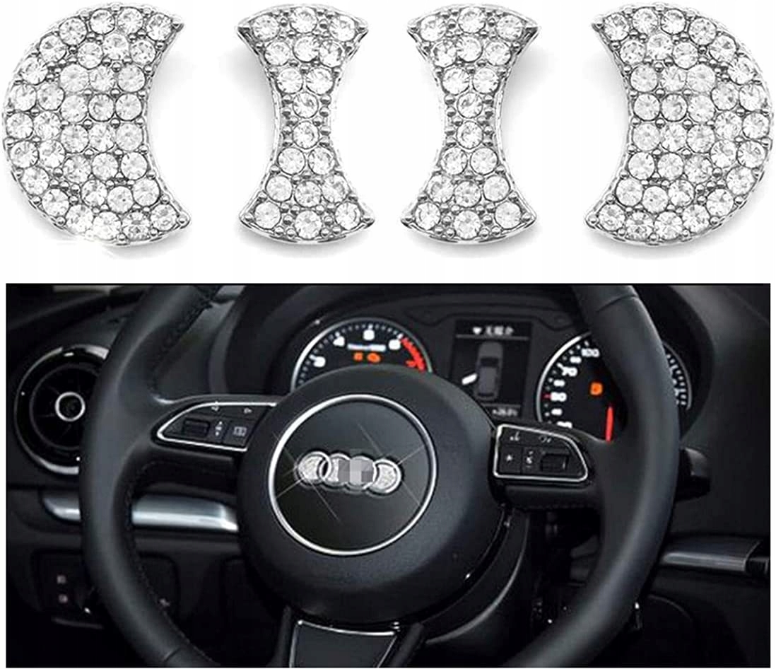 

Diamentowa Naklejka Na Kierownicę Logo Audi