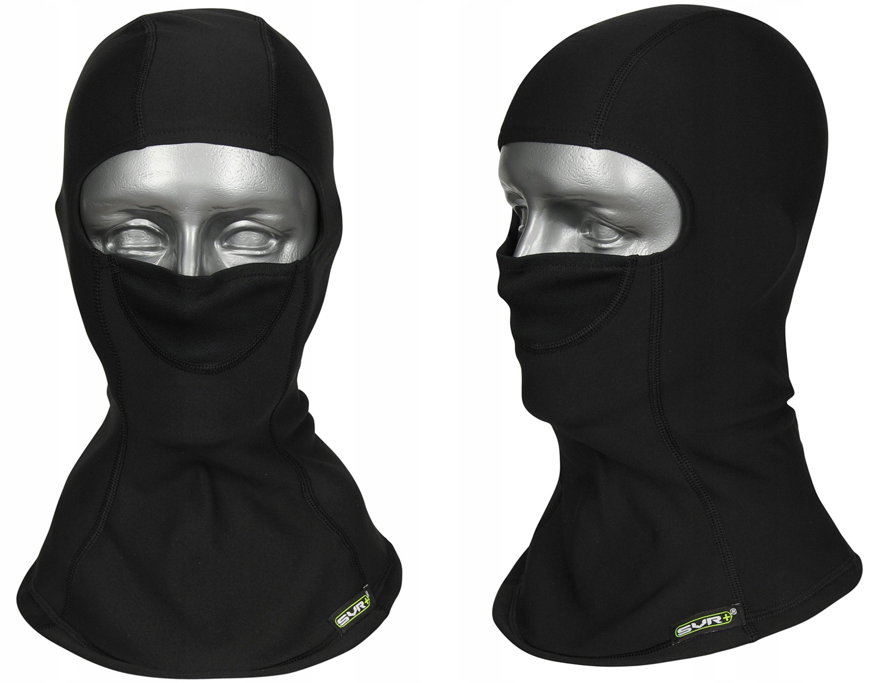 

2w1 Czarna Kominiarka termoaktywna Kask narty S/m