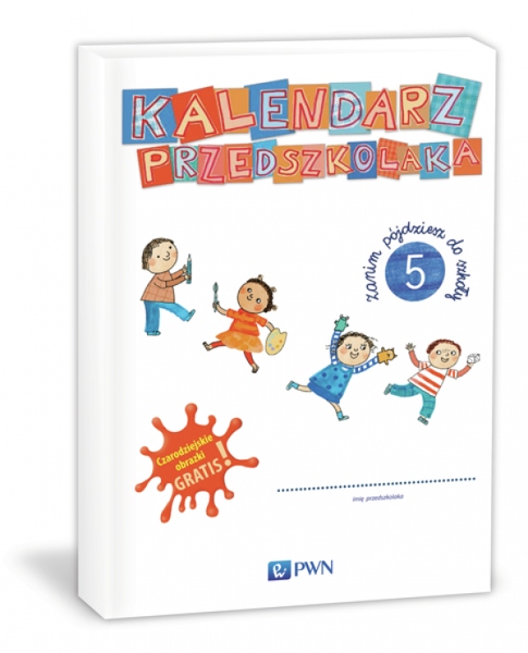 Kalendarz Przedszkolaka Pięciolatek Pakiet Box PWN