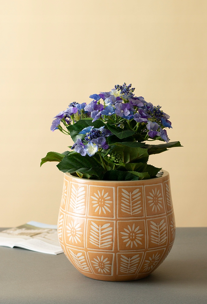 DONICZKA ceramika SUNFLOWER pomarańczowa śr. 20cm Kod producenta 237330