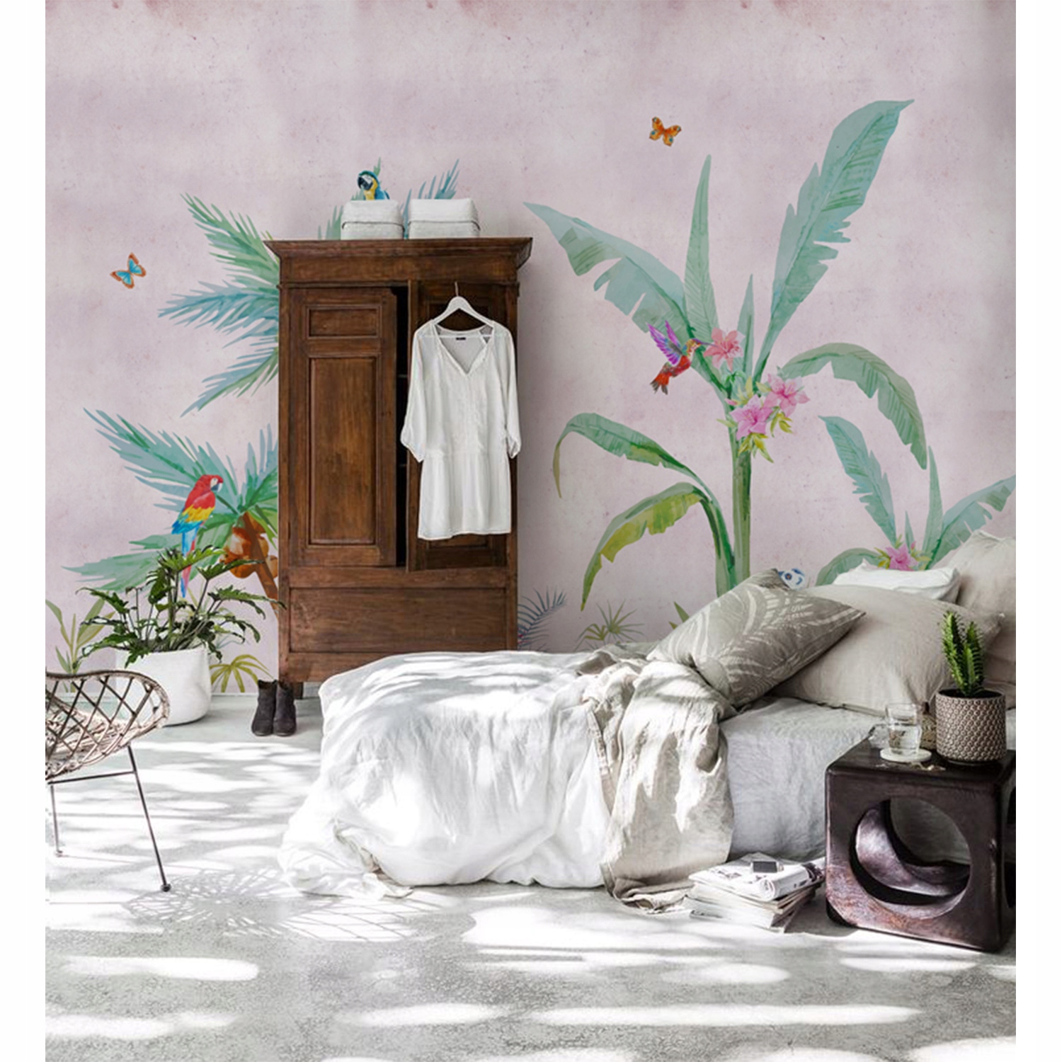 

Flizelinowa tapeta Kolorowe safari 254x184 + klej