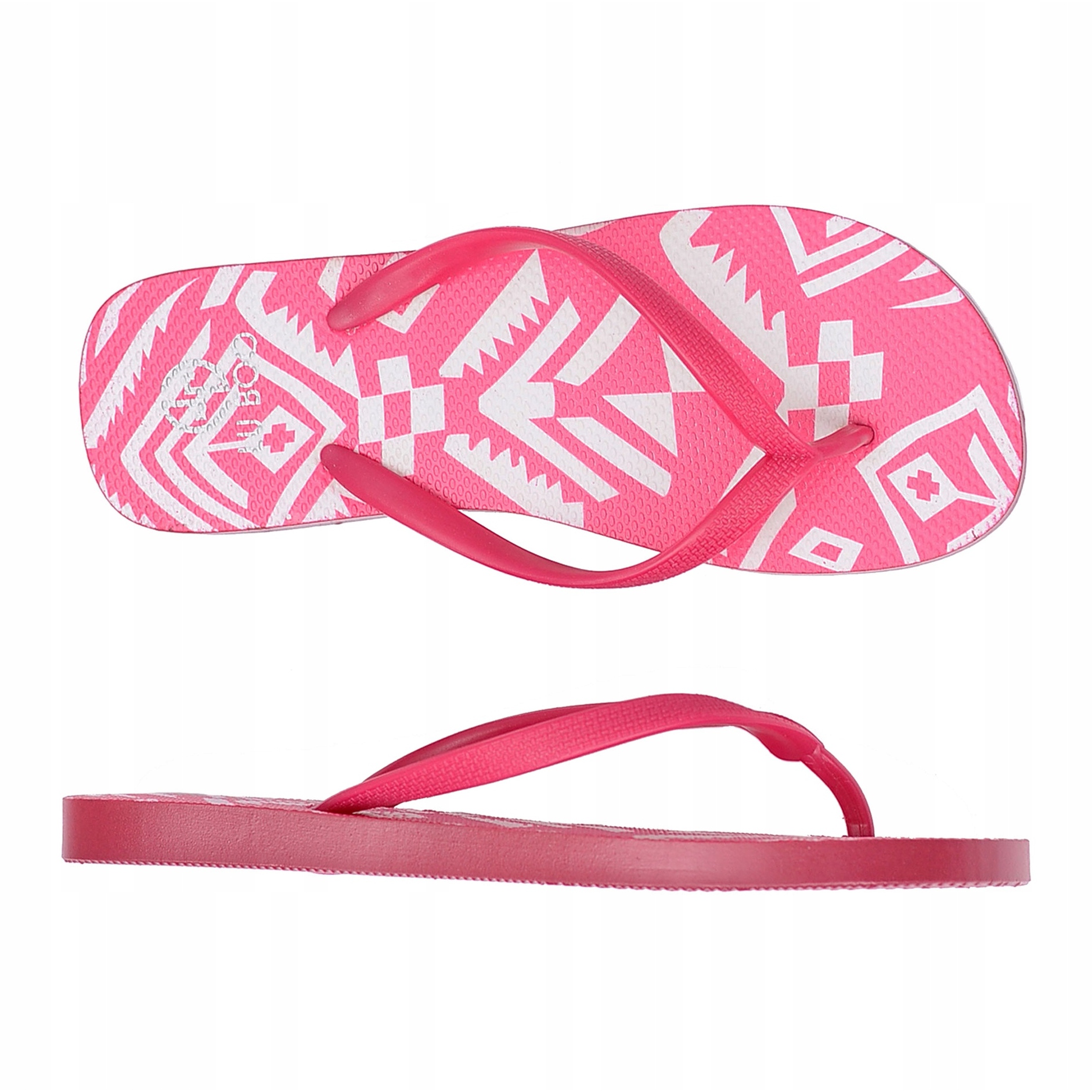 

Różowe Guma Buty Japonki damskie Lu Boo r.36