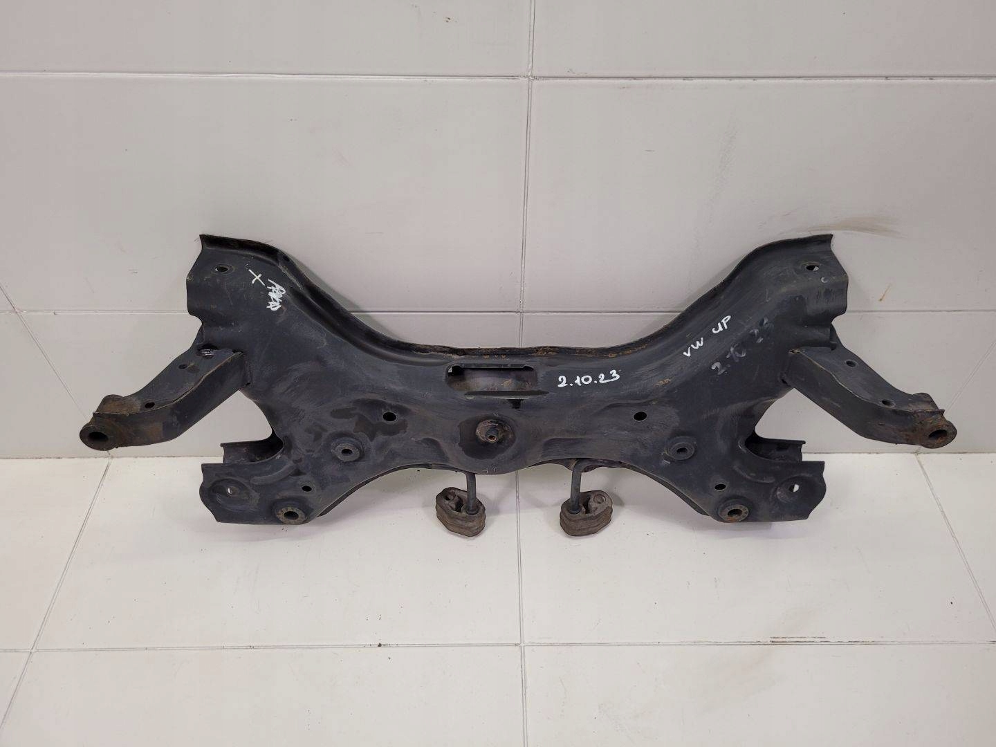 axle beam suspension beam front Volkswagen Up facelift 2016 1S0199315