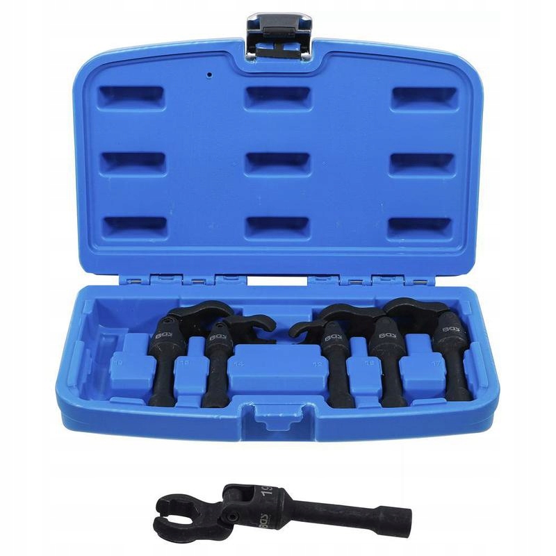 Sada 8 pazúrových kľúčov v kufríku 10 mm (3/8") s kĺbom Bgs 74302