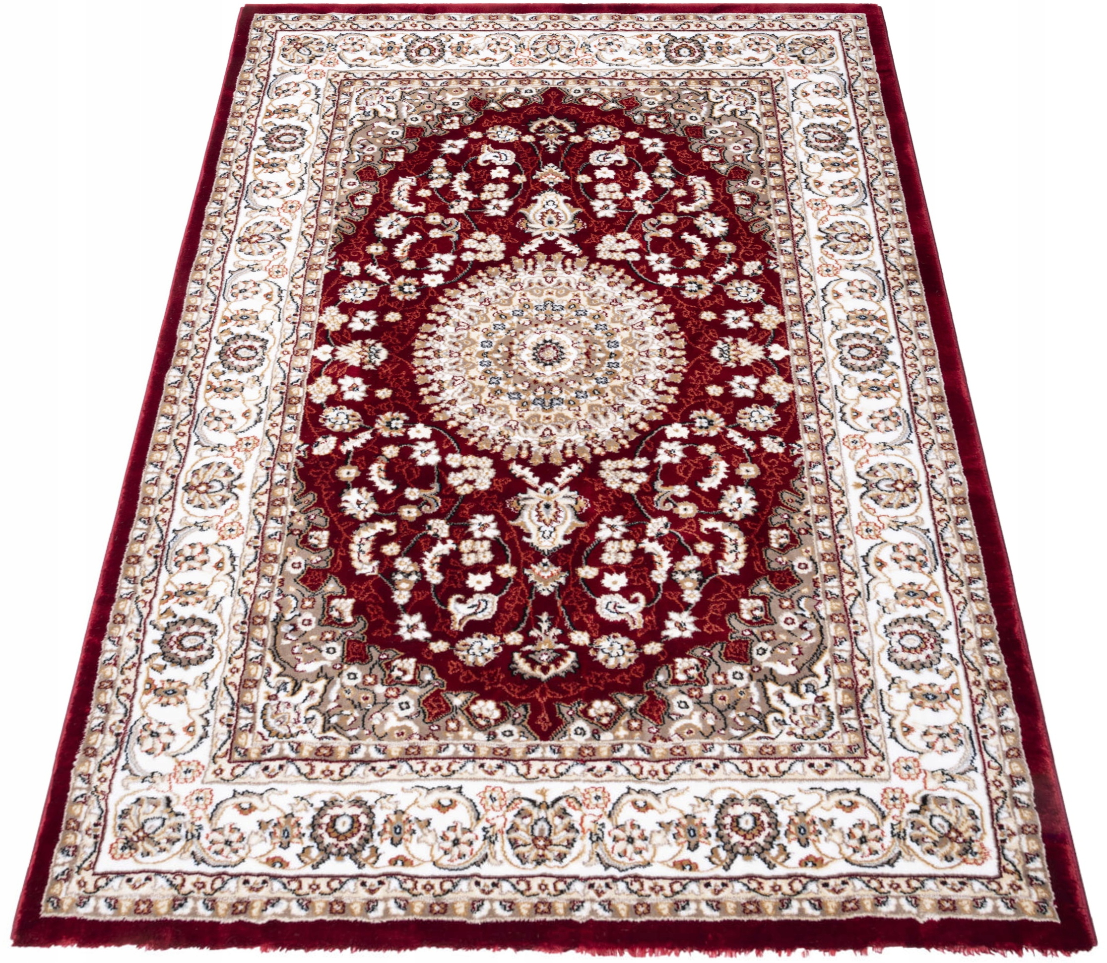 Dywan klasyczny Dubai 200x290 bordowy vintage red