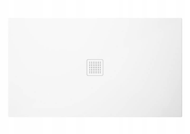 Brodzik Perfetto Biały 160x80x1,3x3 cm Mat