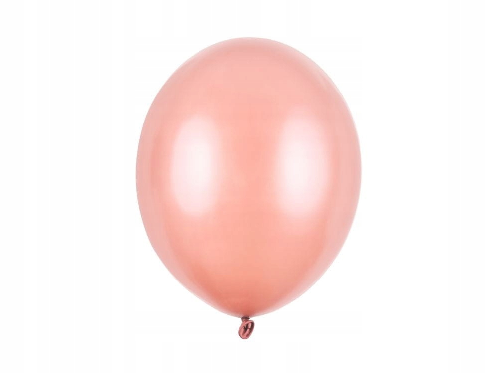 

Balony Różowe Złoto metaliczne Mocne 27cm 100szt