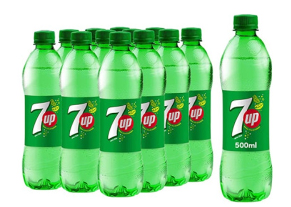 Sycený nápoj 7UP 12x500 ml