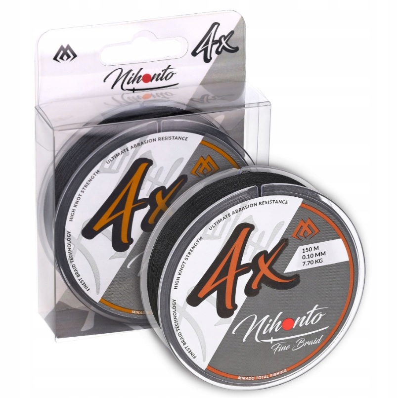 

Plecionka Mikado Nihonto Fine Czarna 0,16 MM 150 M