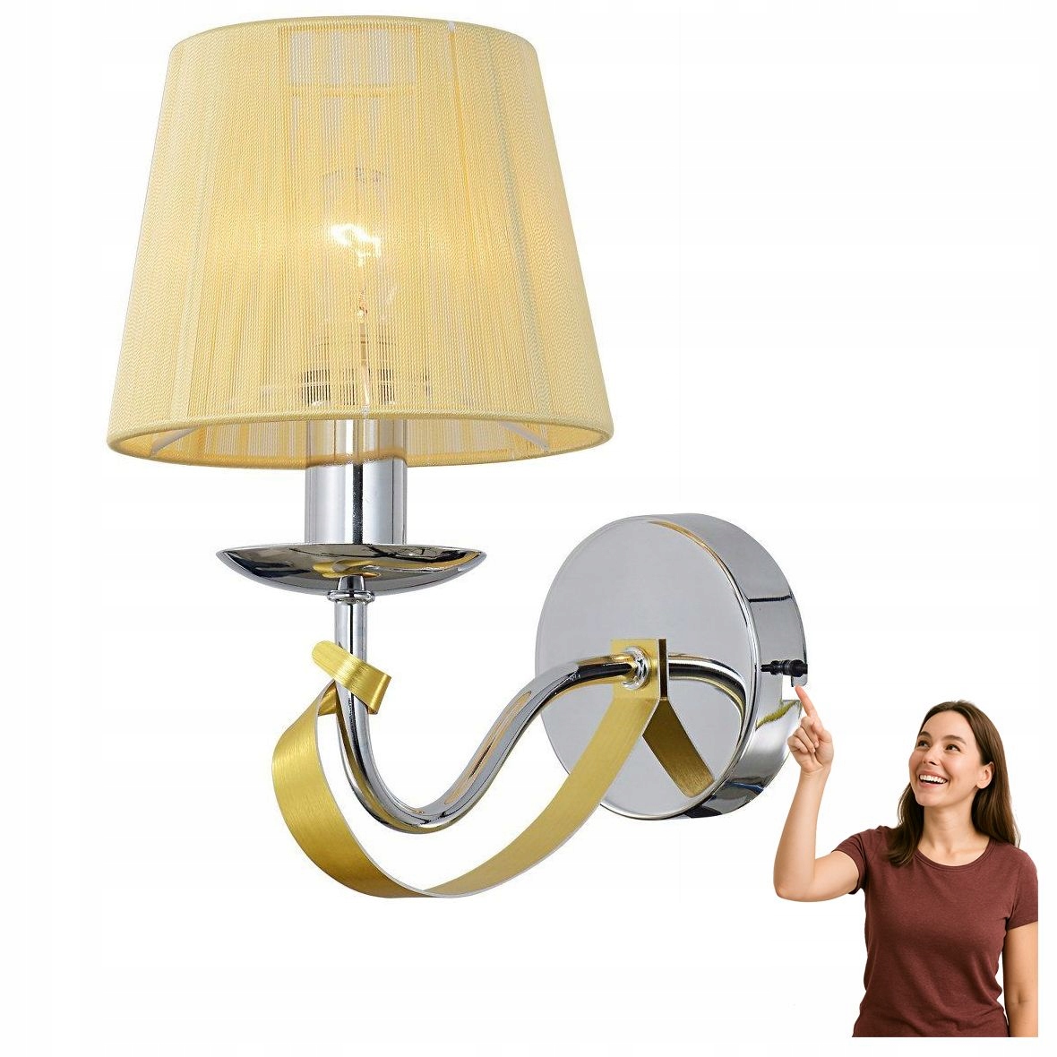Nástěnné svítidlo Diva 21-55040 Candellux