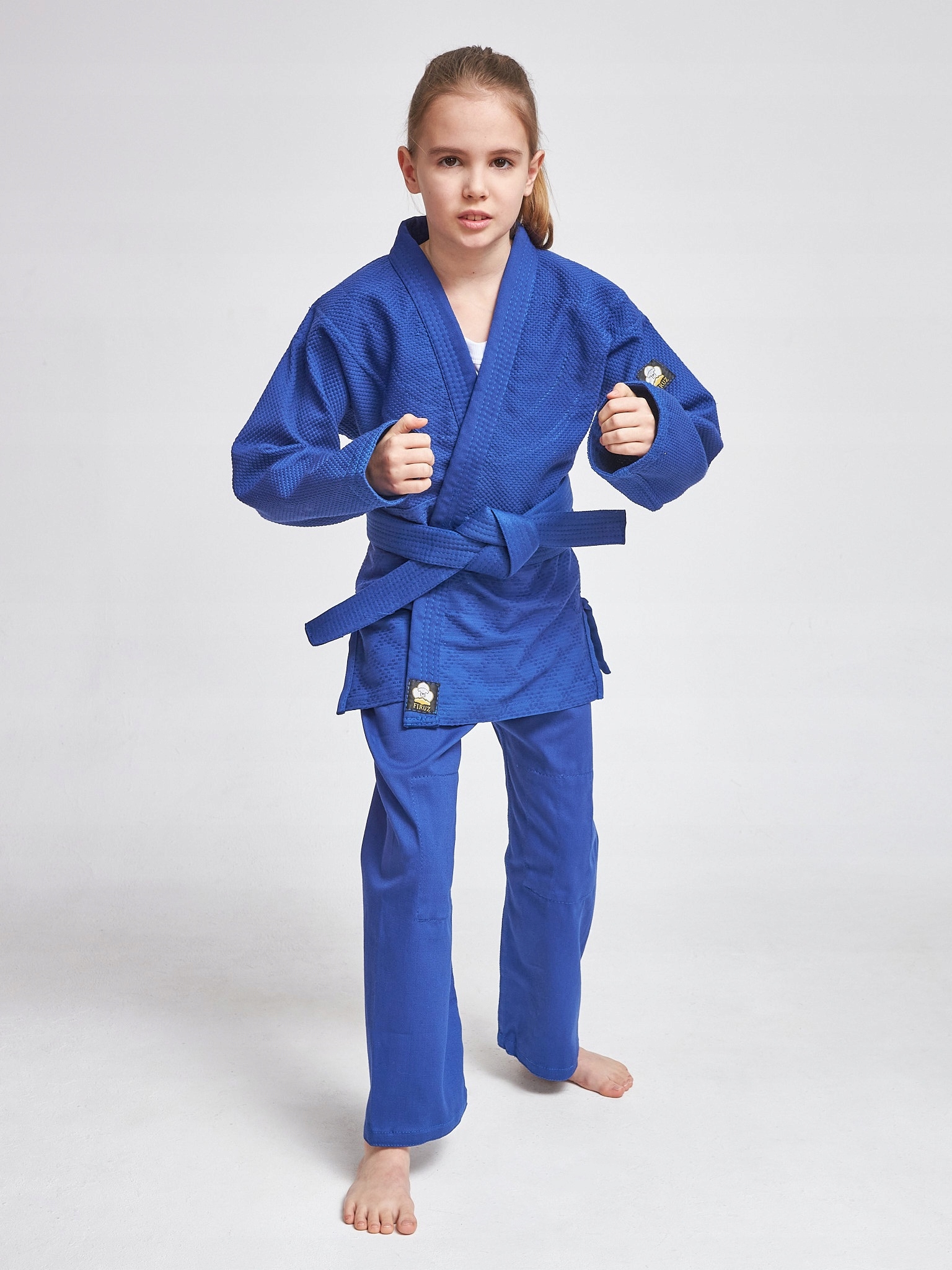 Firuz Kimono, Judo-Gi, 115, modrá, 100% bavlna, dvojitá vazba 410 g/m²