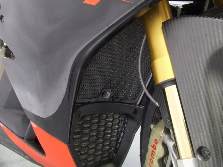 Ochranná mriežka chladiča, Aprilia RSV4, čierna