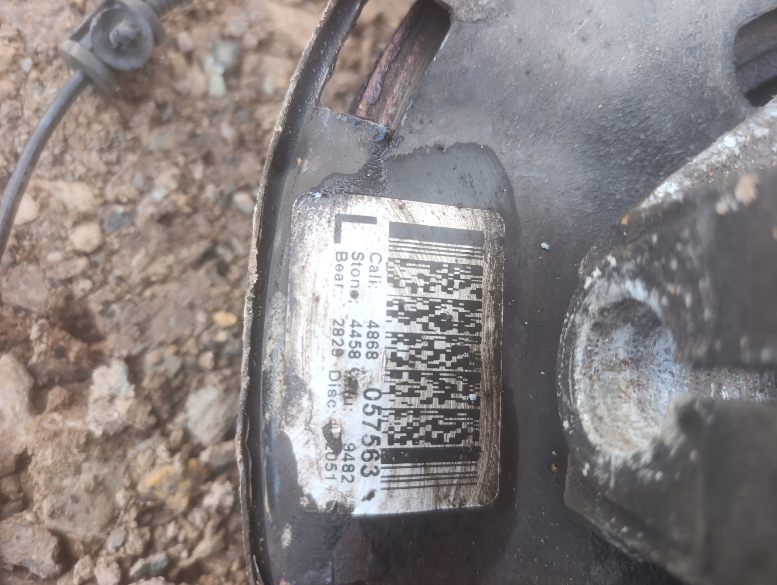 swing z of the pivot left front left front Opel Astra J 1.7