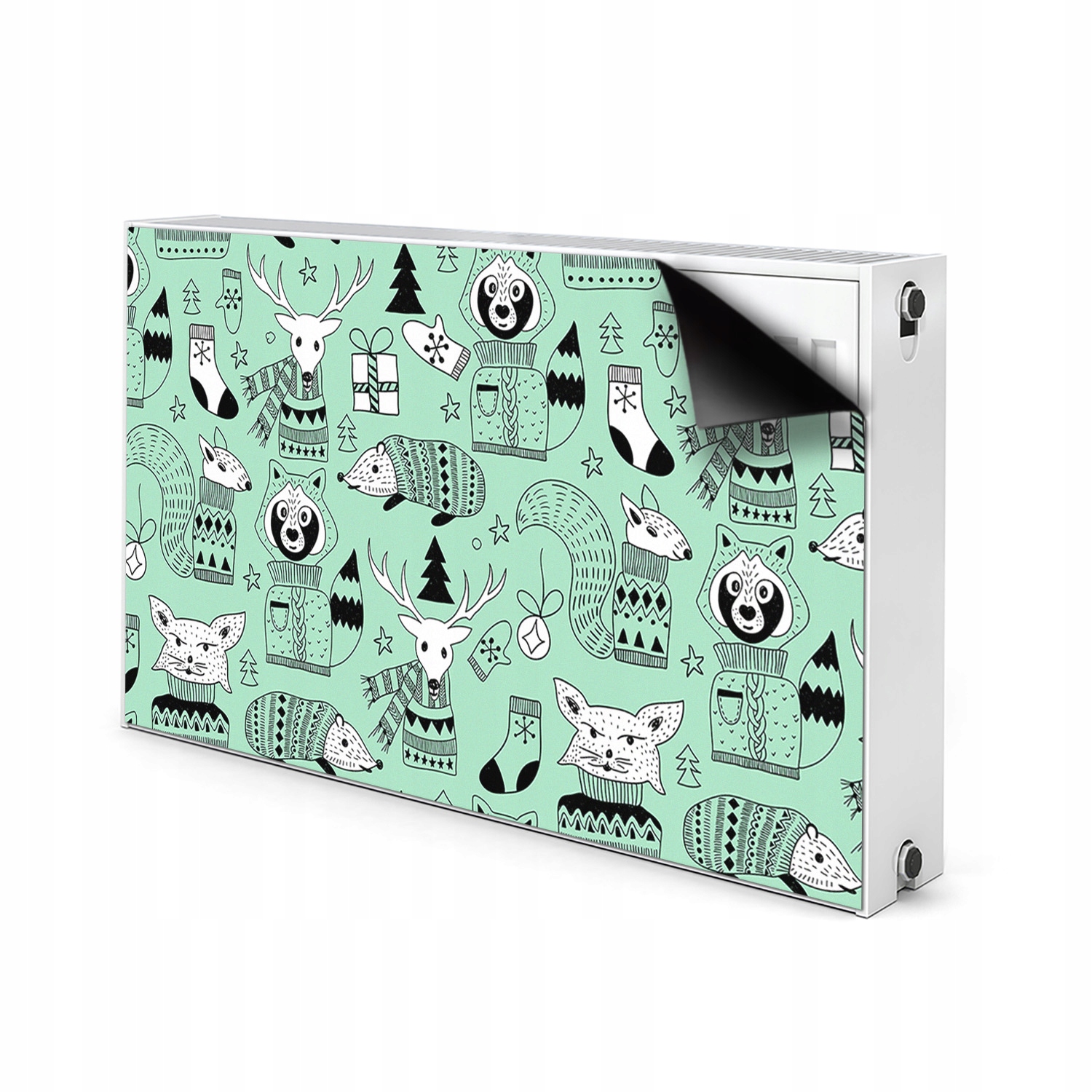 Maskovačka na radiátor 100x60 Skandinávská zoo
