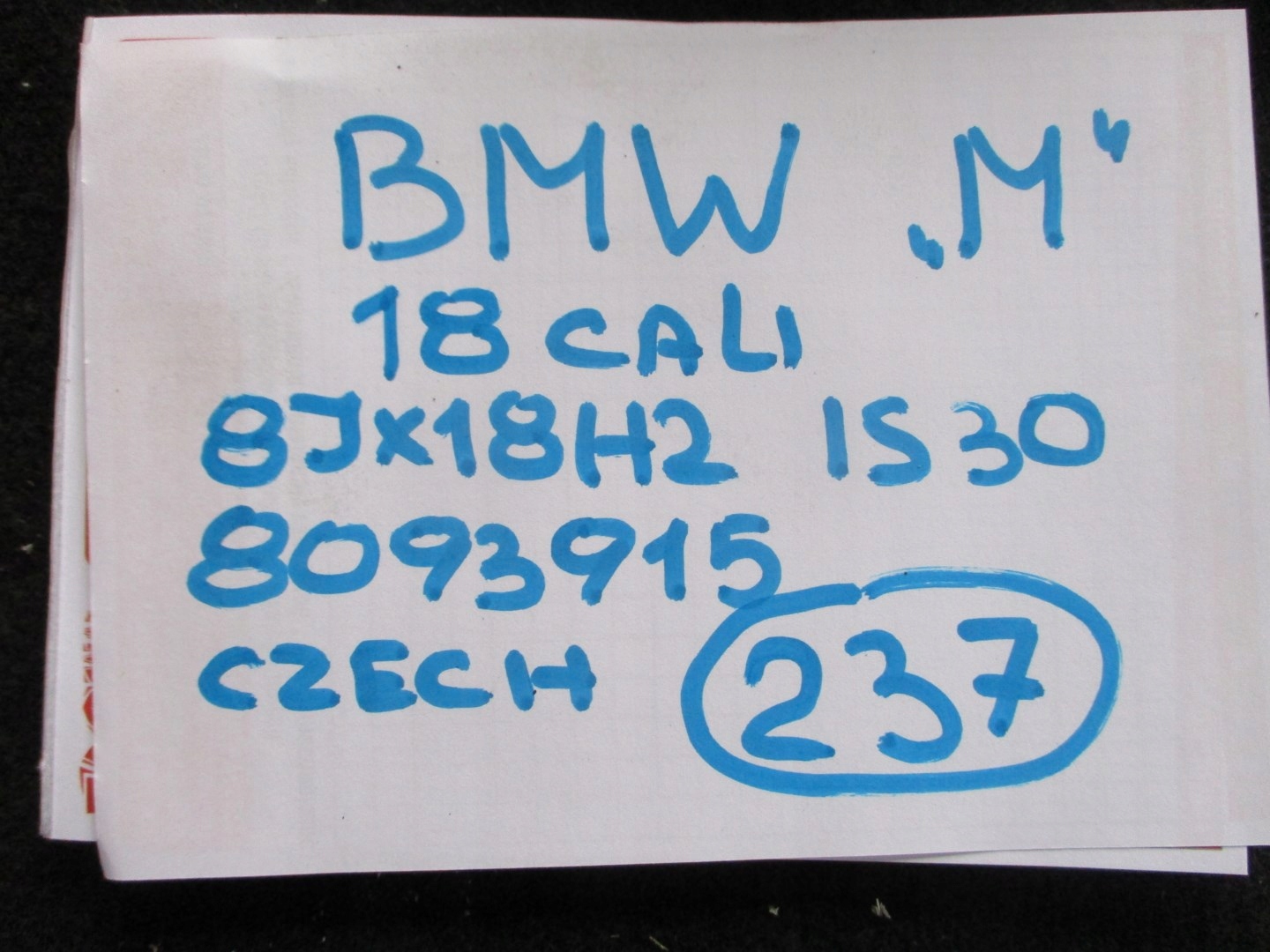 disk BMW G30 G31 M R18 IS30 8093915