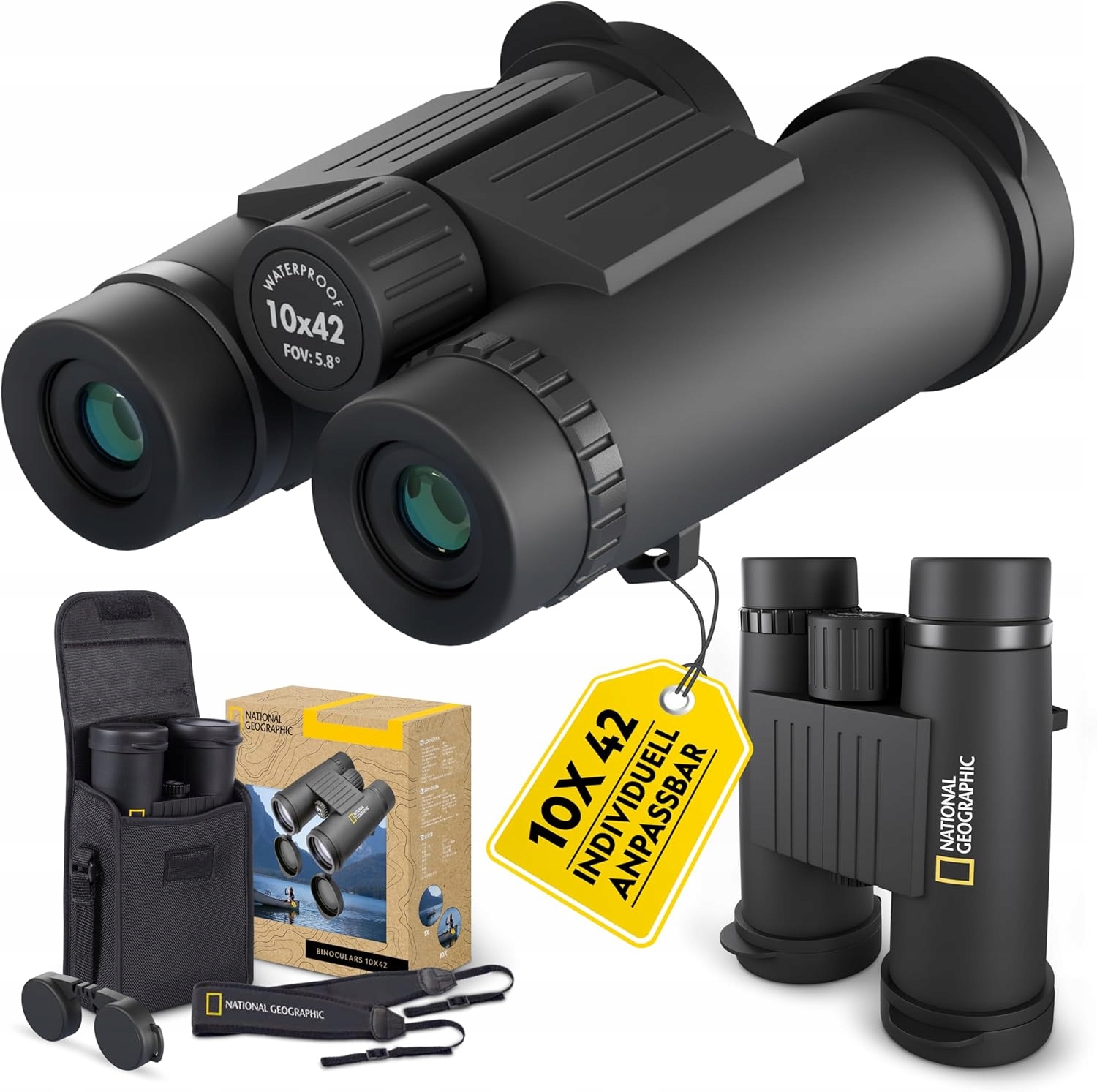 Lornetka 10X42 National Geographic wodoodporna