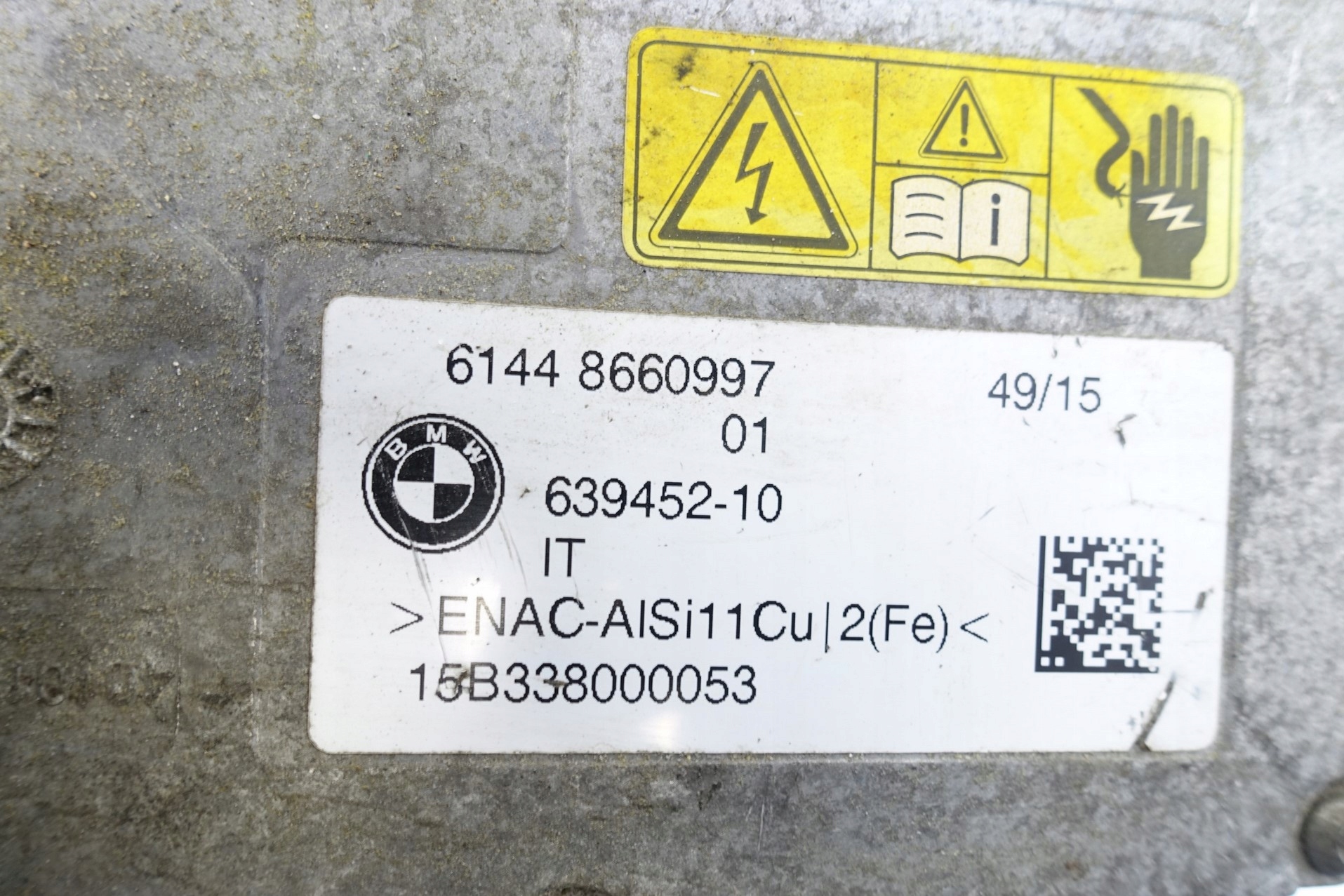 control unit module LADOWANIA BMW I3 I01 8660997