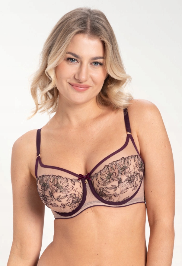 Podprsenka Samanta Silvia A143 lilková 80G