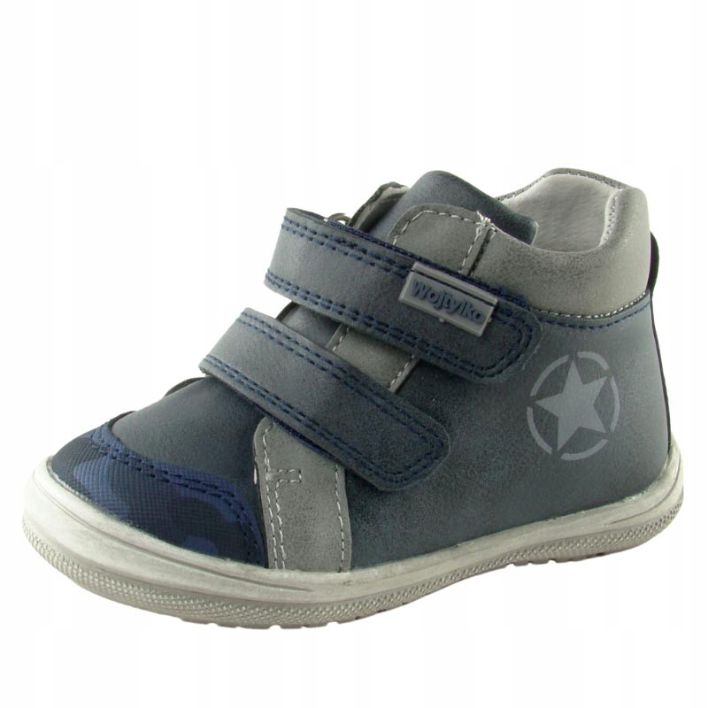 Trzewiki botki dziecięce Wojtyłko profil skóra 21