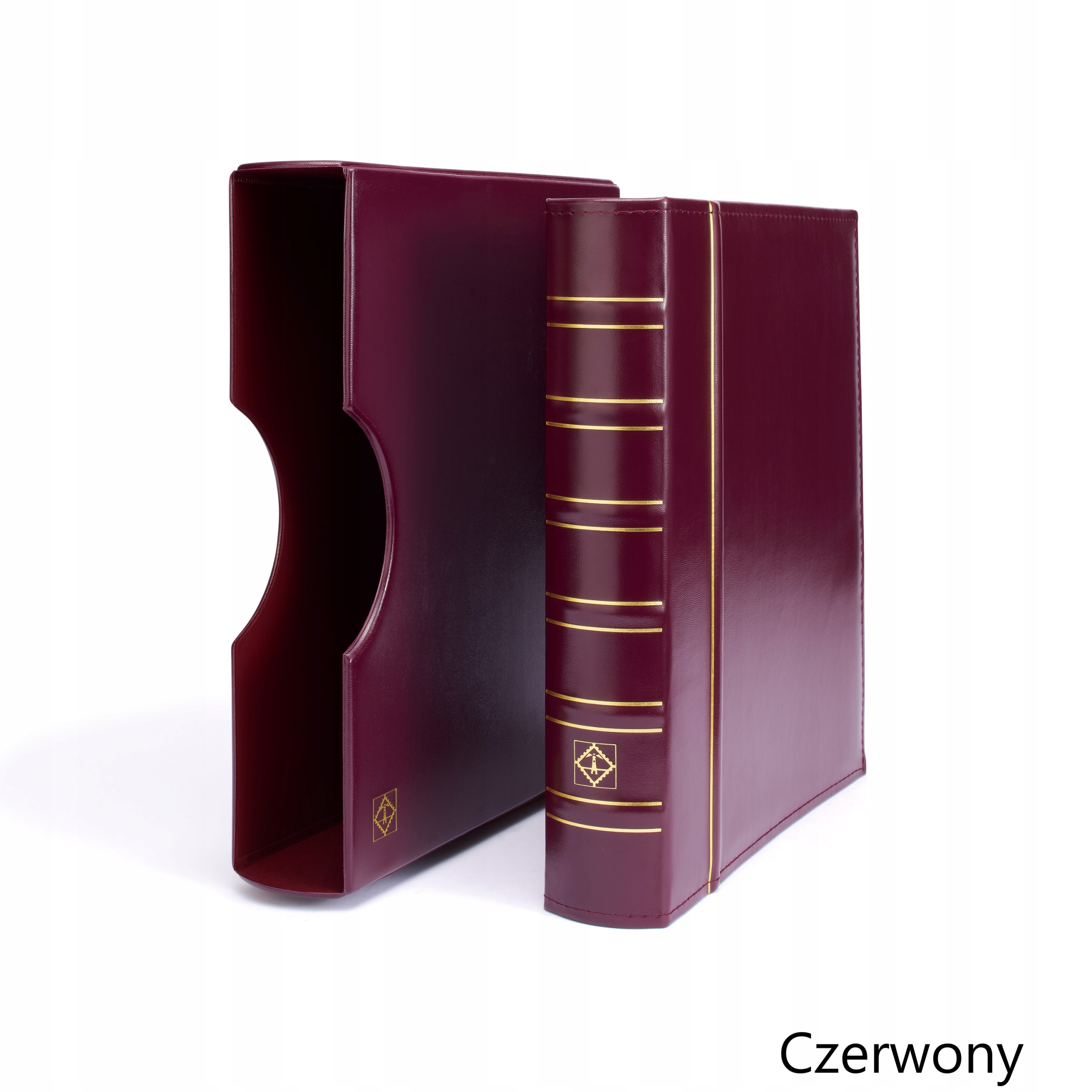 Klaser Pouzdro Na Známky A4 50STR Grande Červené Leuchtturm MM-Sbírky