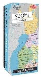 

Puzzle 1000 Mapy Świata: Finlandia