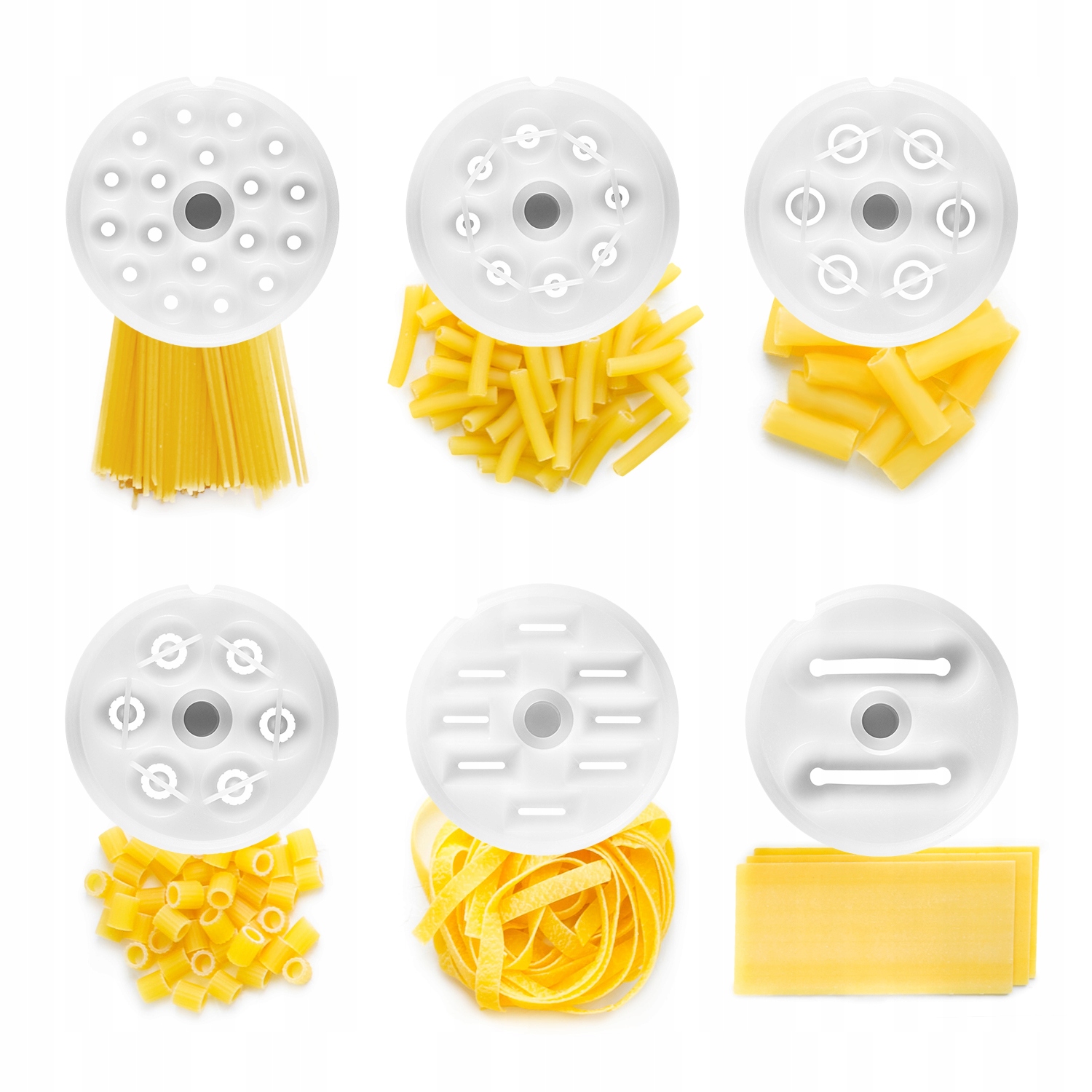 Przystawki Do Wyrobu Makaronu Zestaw 6 szt Mozano