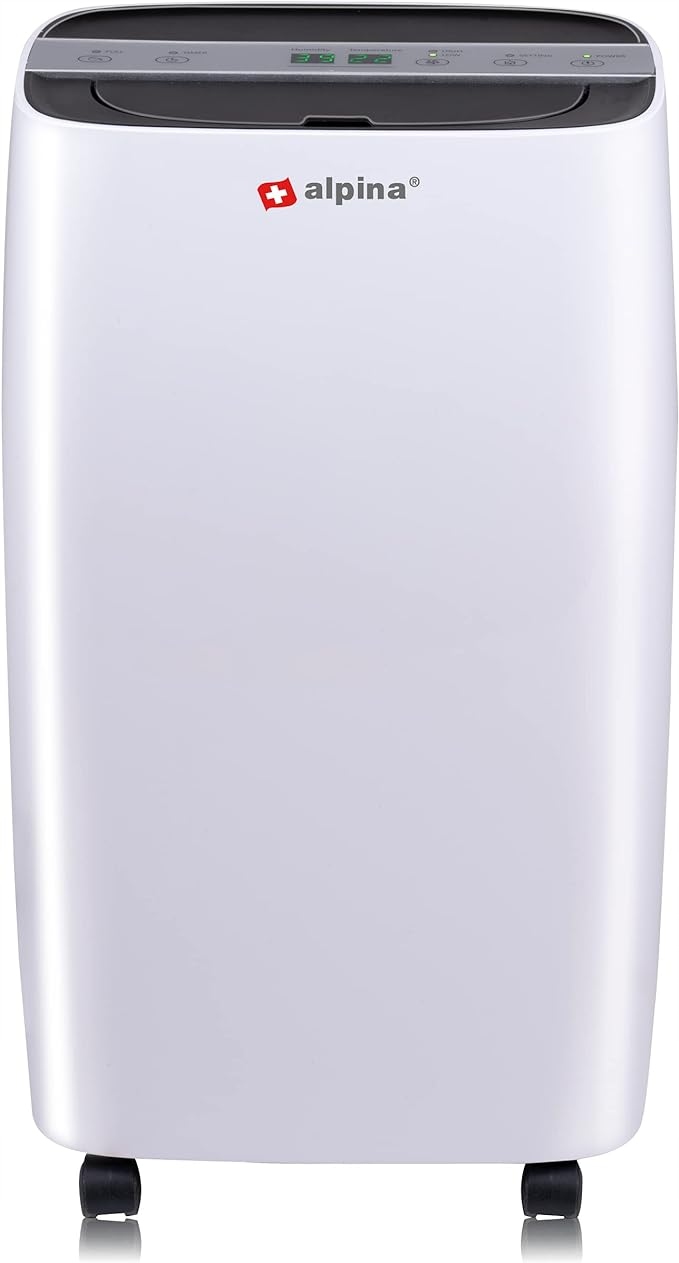 Alpina Osuszacz i Oczyszczacz Powietrza 10 Litrów Do 100m³ Zbiornik 2.5L