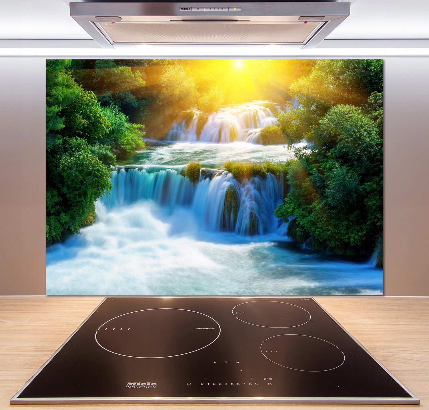 

Panel do kuchni Wodospad Krka 100x70 cm + Klej