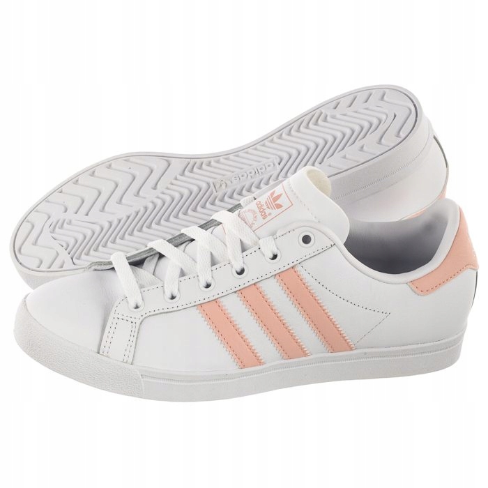 Dámské kožené sportovní boty adidas Coast Star W EE8910 Bílé