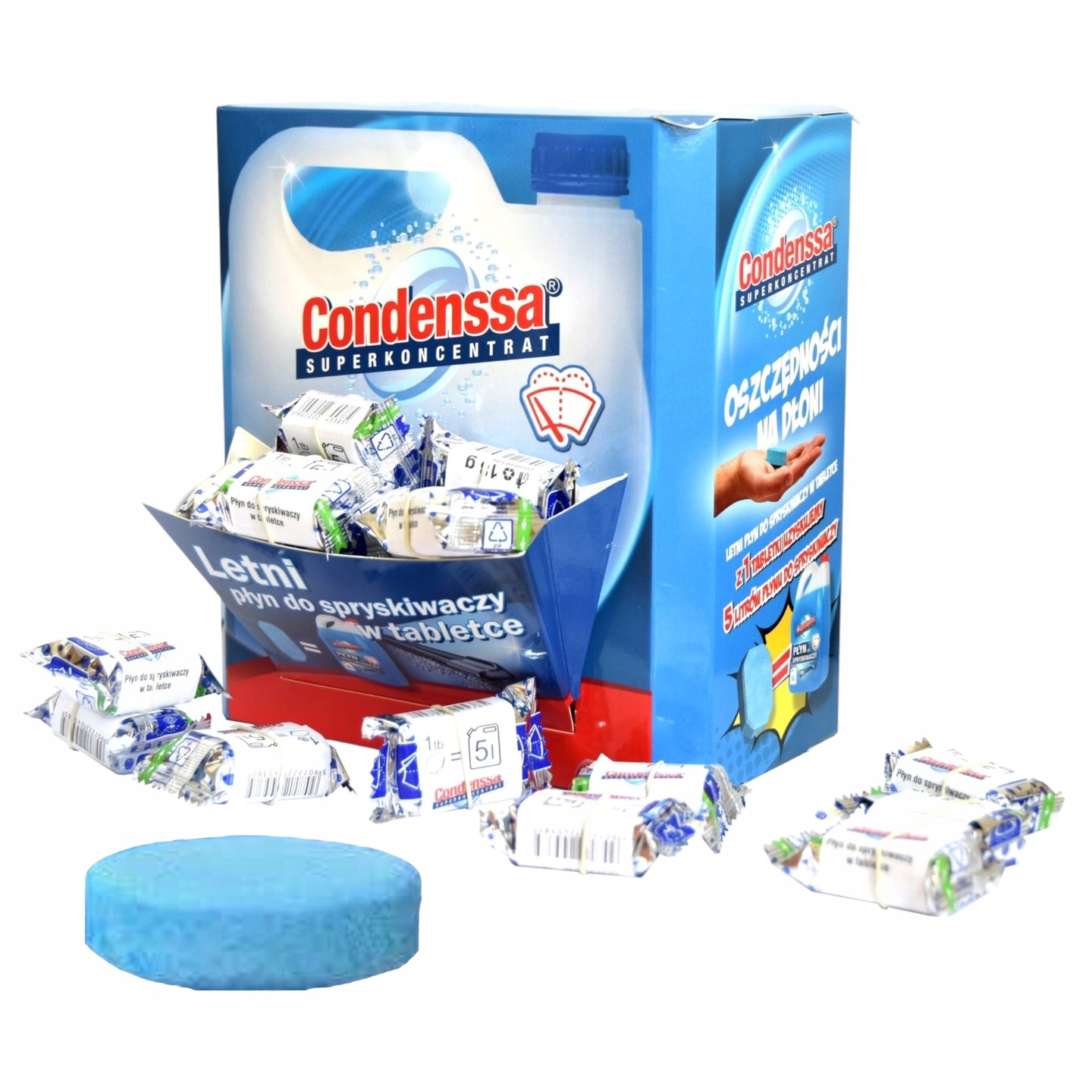 Płyn do Spryskiwaczy Letni Tabletki Condenssa 5L Koncentrat Eko