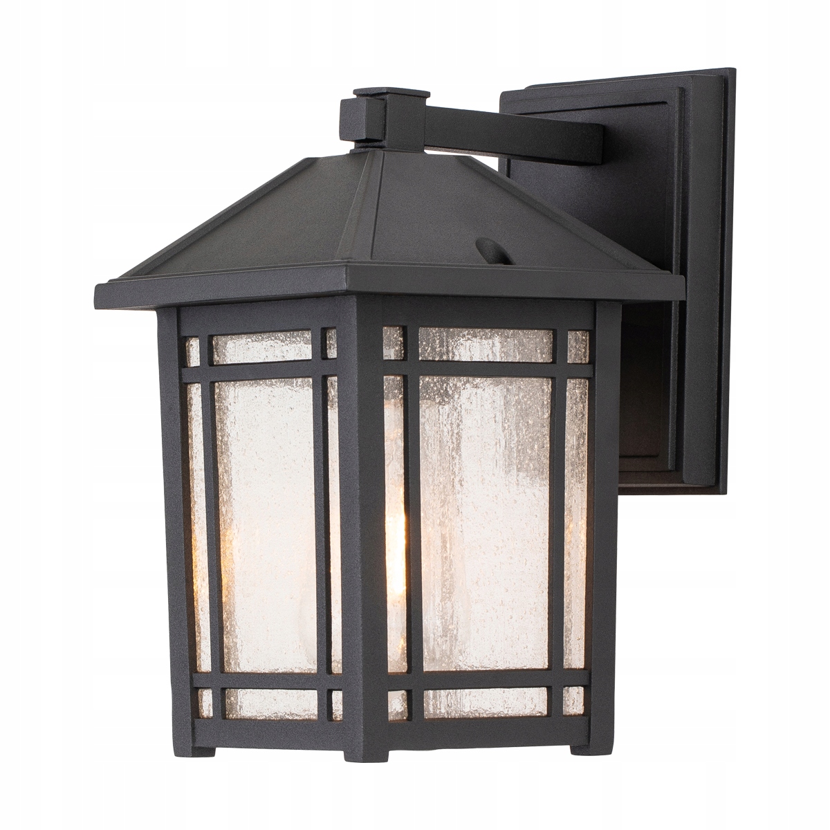 Vonkajšia nástenná lampa čierna E27 60W IP44 Cedar Point Quoizel