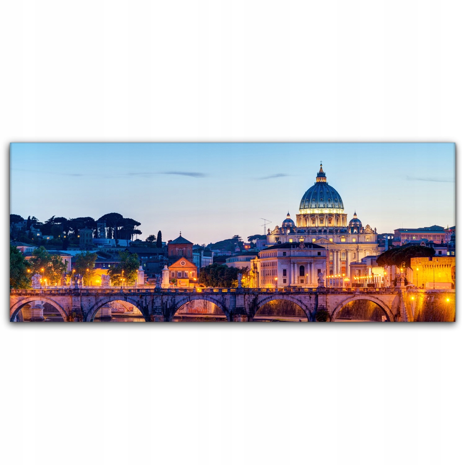 

Obraz Canvas dekoracja 125x50 Katedra Rzym Miasto