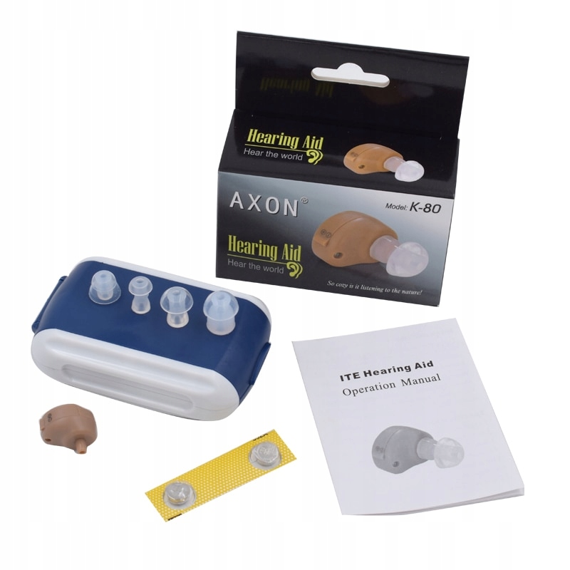 

Aparat Słuchowy Axon K-80 Baterie