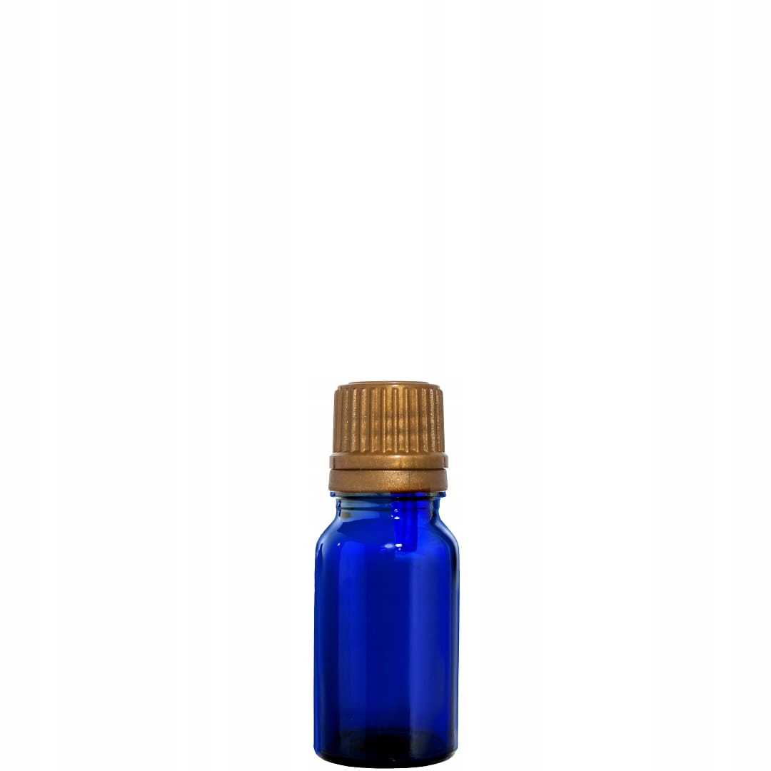 

Butelka 10ML Niebieska Z Kroplomierzem Złotym