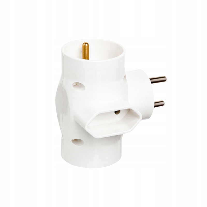 

Rozgałęźnik Elektryczny Złodziejka Podwójny 2x2P+Z
