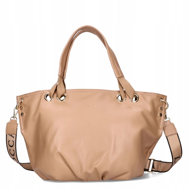 Locca kabelka shopper eko kůže béžová