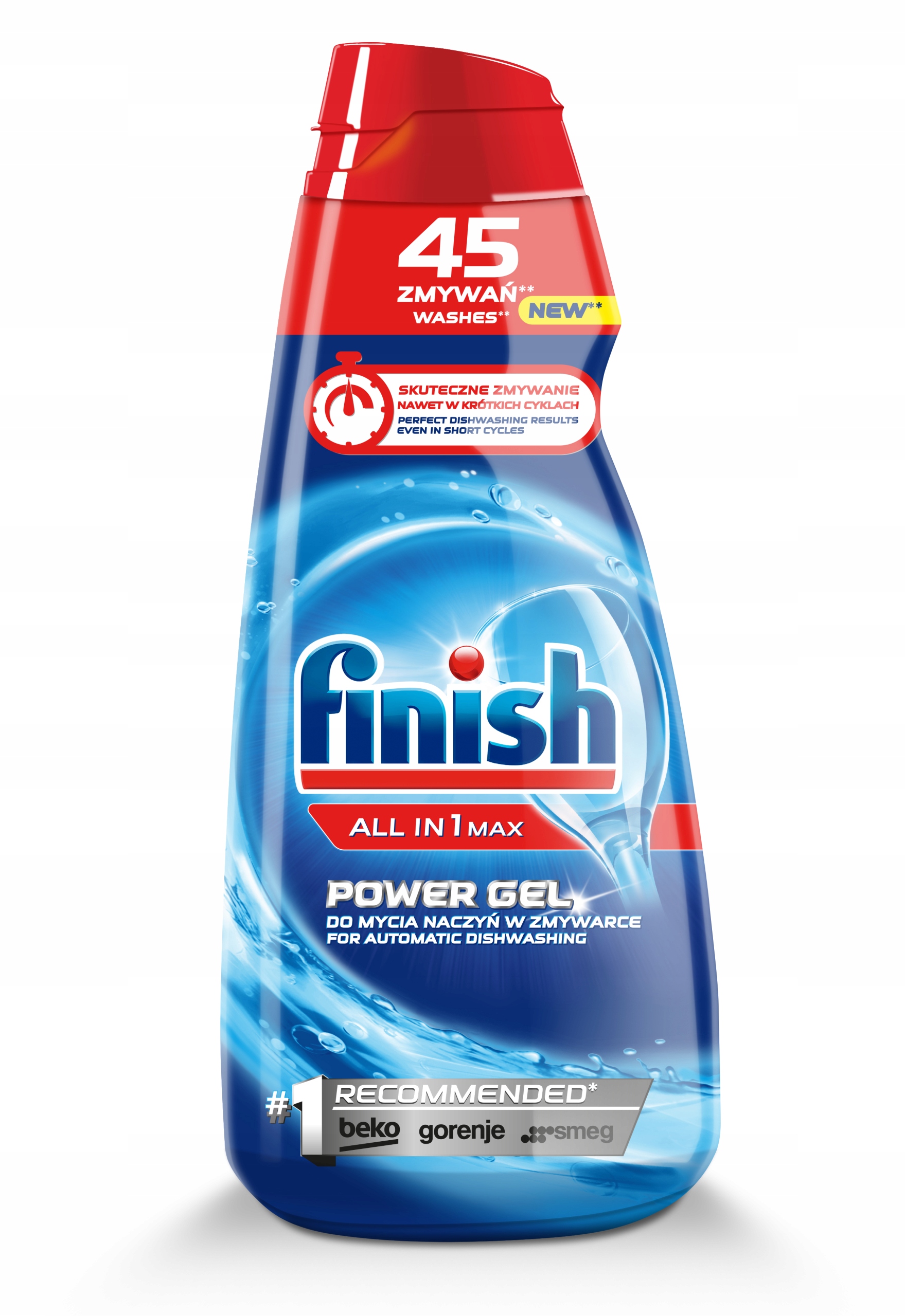 

Finish All-in-1 Max Żel do Zmywarki 900ml 45 myć