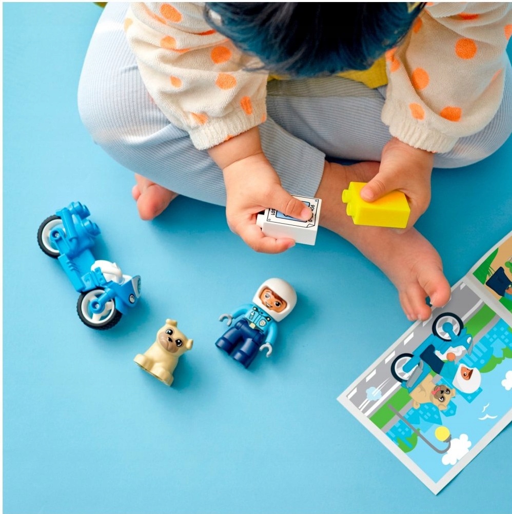 LEGO DUPLO 10967 MOTOCYKL POLICYJNY Nazwa zestawu LEGO Duplo 10967 Motocykl policyjny