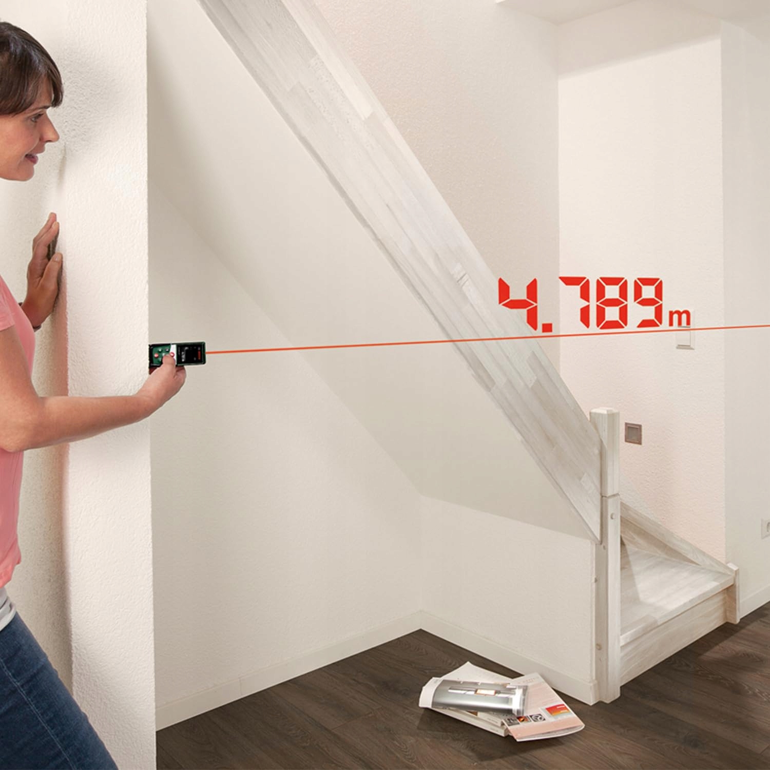 BOSCH Dalmierz Laserowy UniversalDistance 40C Bluetooth Pomiar Do 30m — miniatura 4