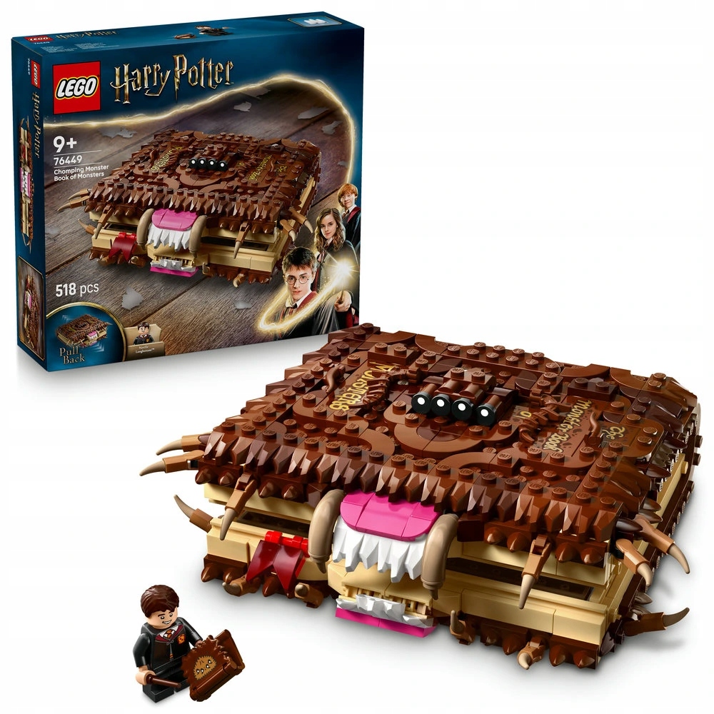 Lego Harry Potter Hryzající kniha Obludné obludárium 76449
