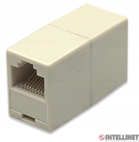 Adapter łącznik sieciowy 2x RJ45 Intellinet 1szt