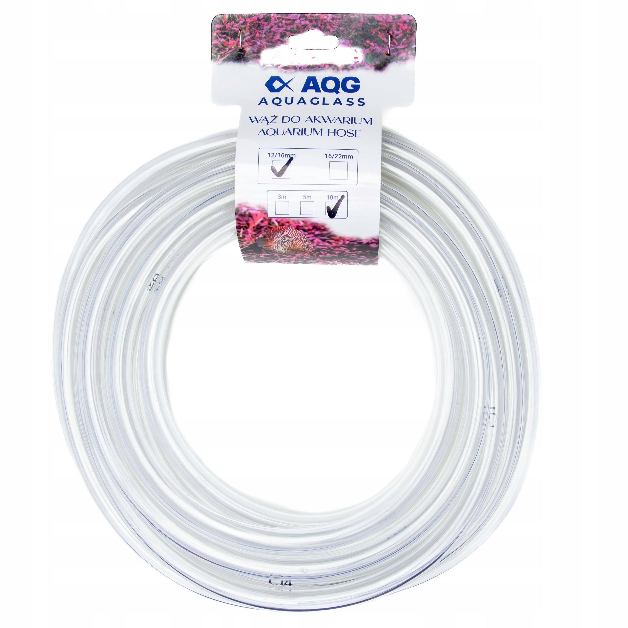 Levně Průhledný Pvc Váza Pro Vnější Filtrační Kabát 12/16 MM 10 M