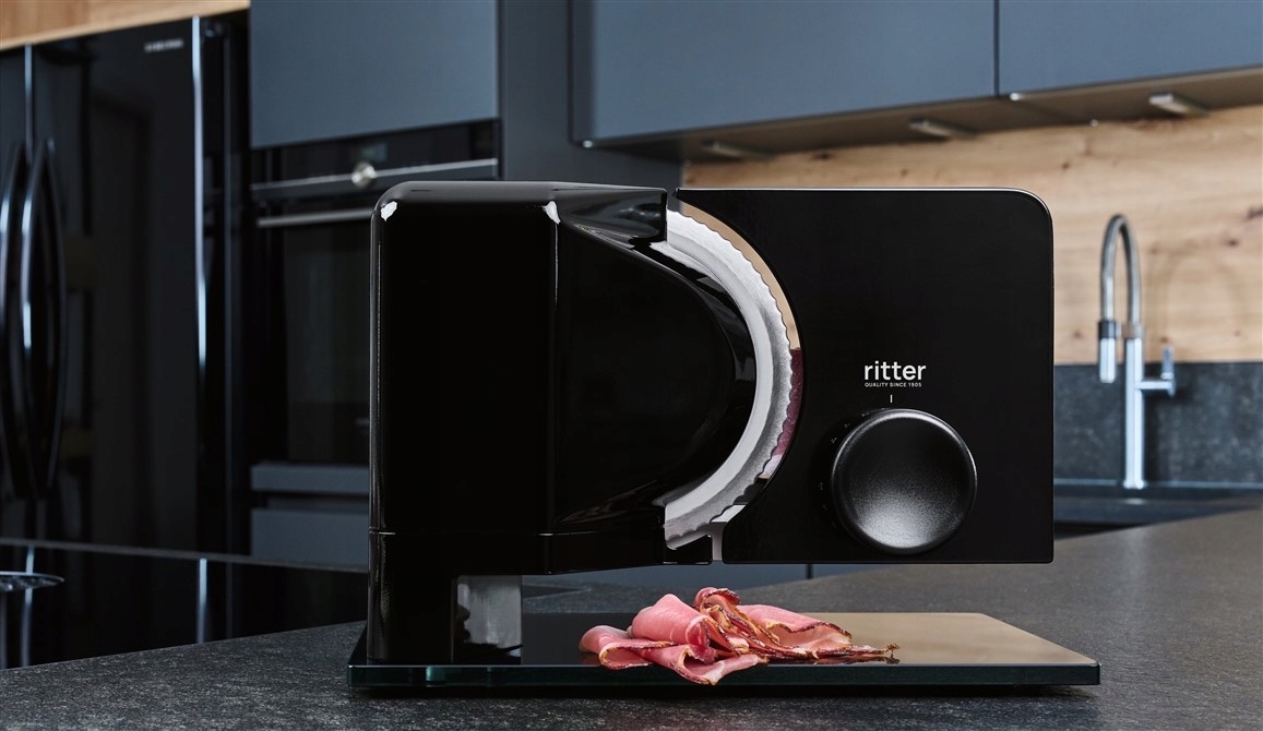 KRAJALNICA RITTER SINUS 2 czarna szkło hartowane Marka Ritter