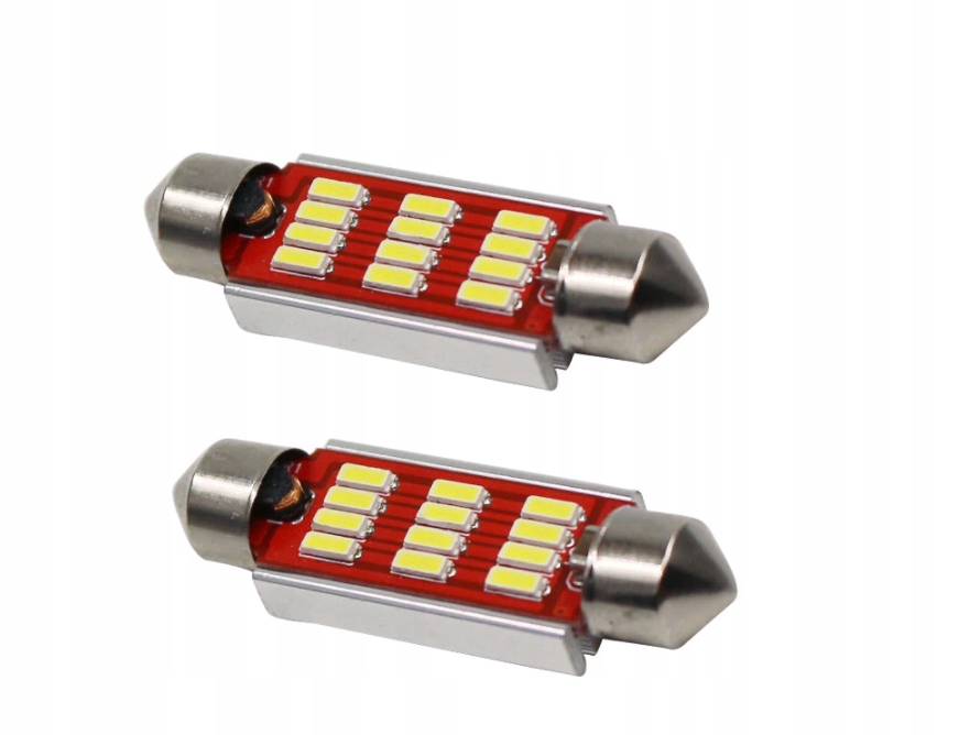 

Żarówka rurkowa 41mm C5W C10W 12SMD 4014 12V 24V