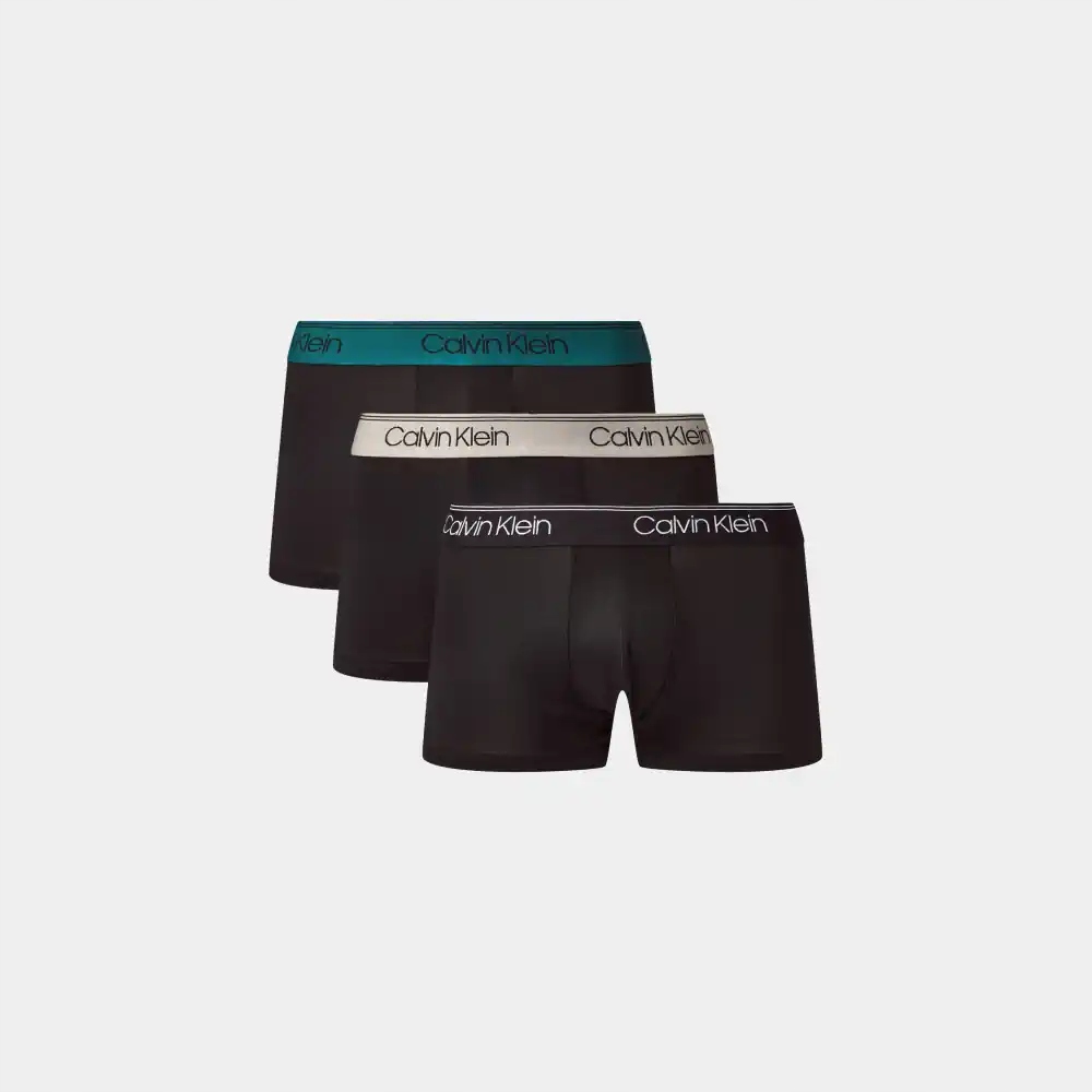 3pack černých boxerek Calvin Klein Microfiber Stretch M