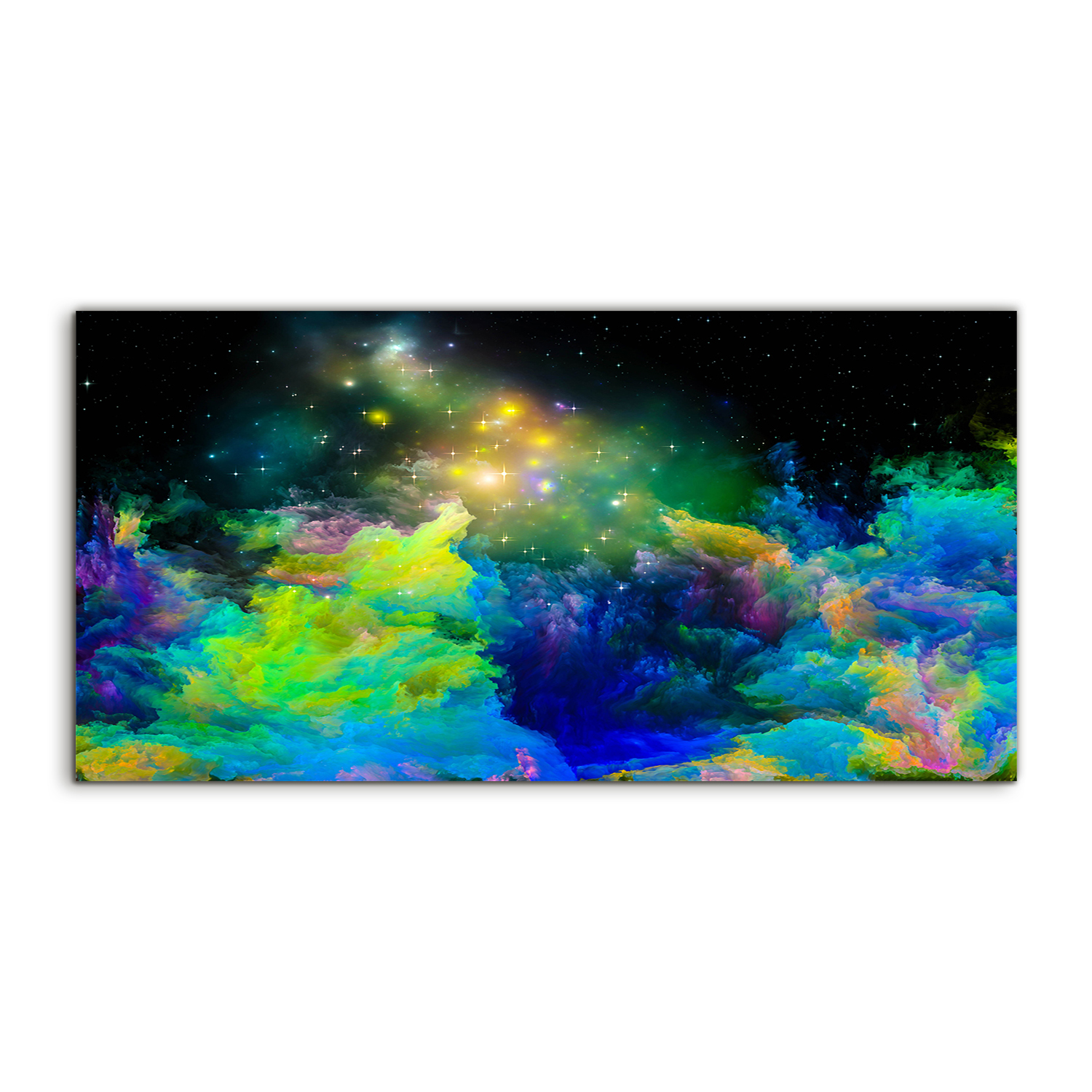 Akrylový obraz 120x60 s grafikou Abstrakcia Svet