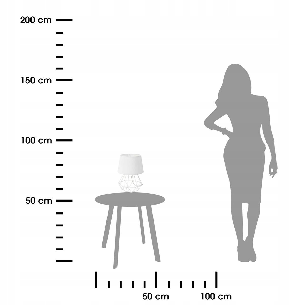 Lampka lampa nocna stołowa biurkowa LED glamour Zasilanie sieciowe