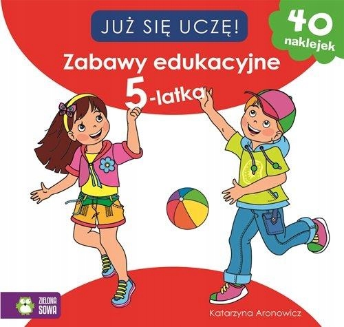 Zabawy edukacyjne 5 latka Naklejki Już się uczę